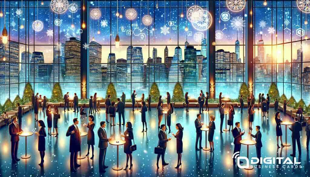 How Digital Business Cards Enhance Winter Networking in NY