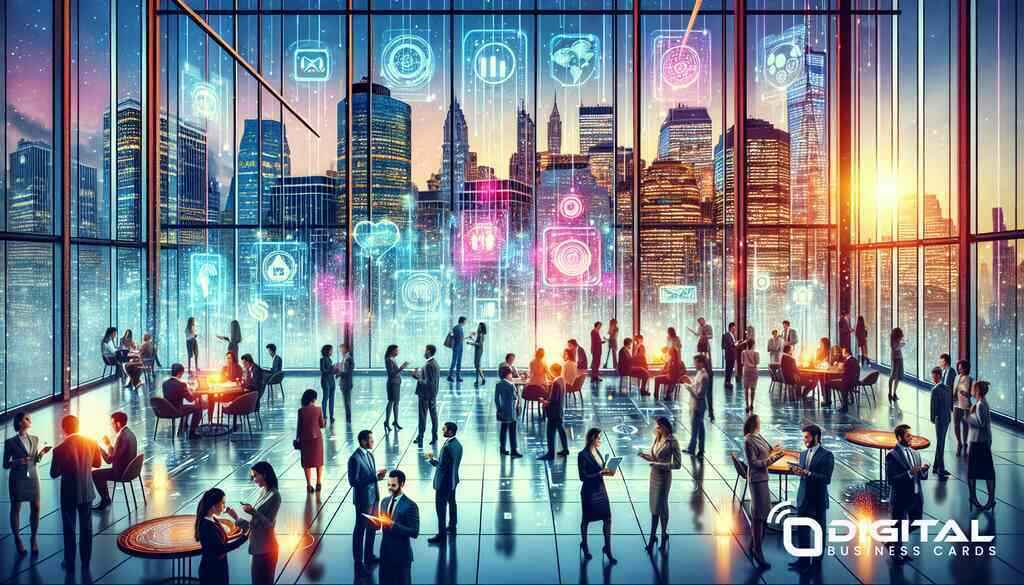 How Digital Business Cards Enhance Winter Networking in NY
