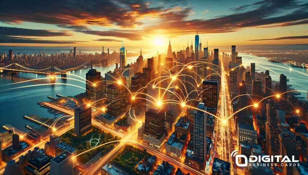 How Digital Business Cards Drive NY Networking Success