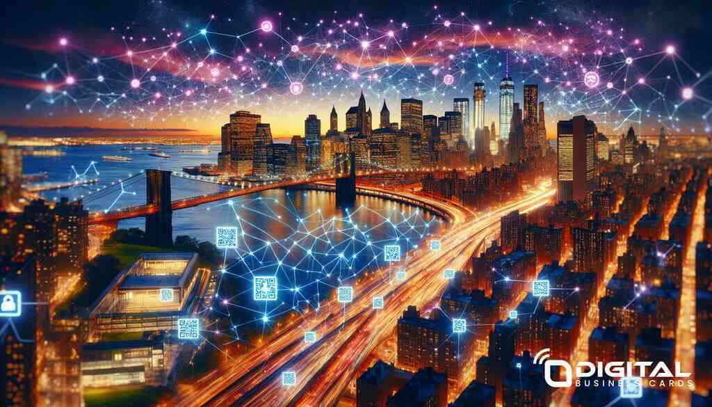 How Digital Business Cards Transform NY's Networking