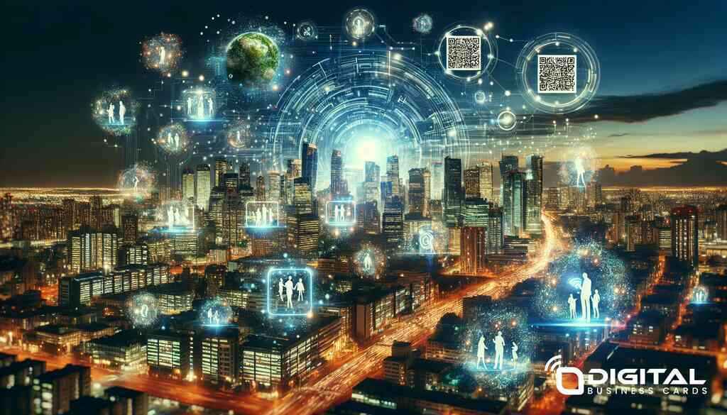 How Digital Business Cards Foster NY Networking Success