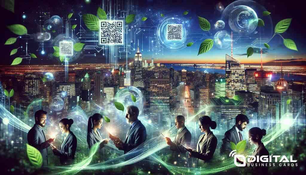 How Digital Business Cards Foster NY Networking Success