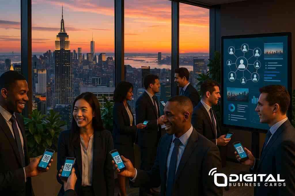 What is the Core Function of Digital Business Cards in NY?
