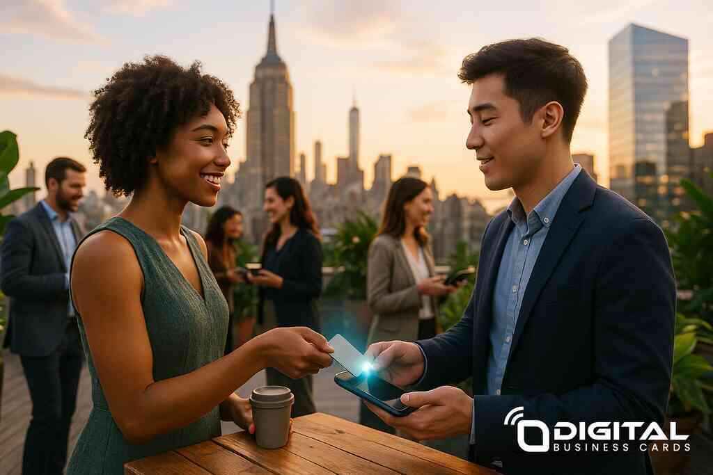 What is the Impact of Digital Business Cards on NYC Trends?