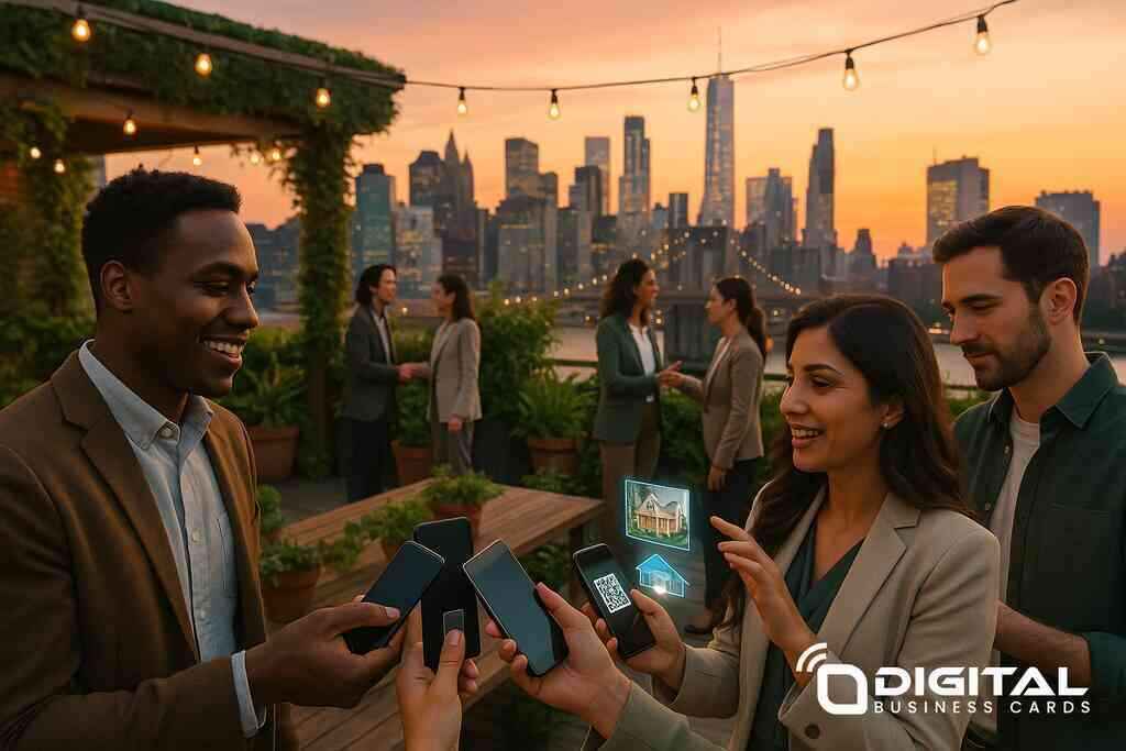 Exploring NY's Bright Future with Digital Business Cards