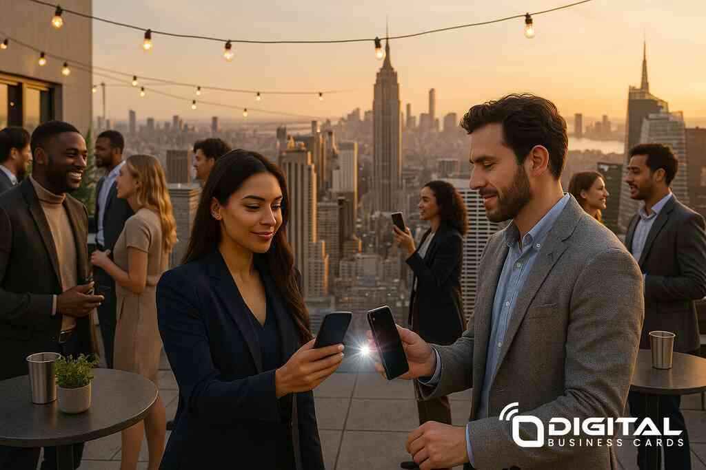 How Digital Business Cards Improve NYC Brand Identity