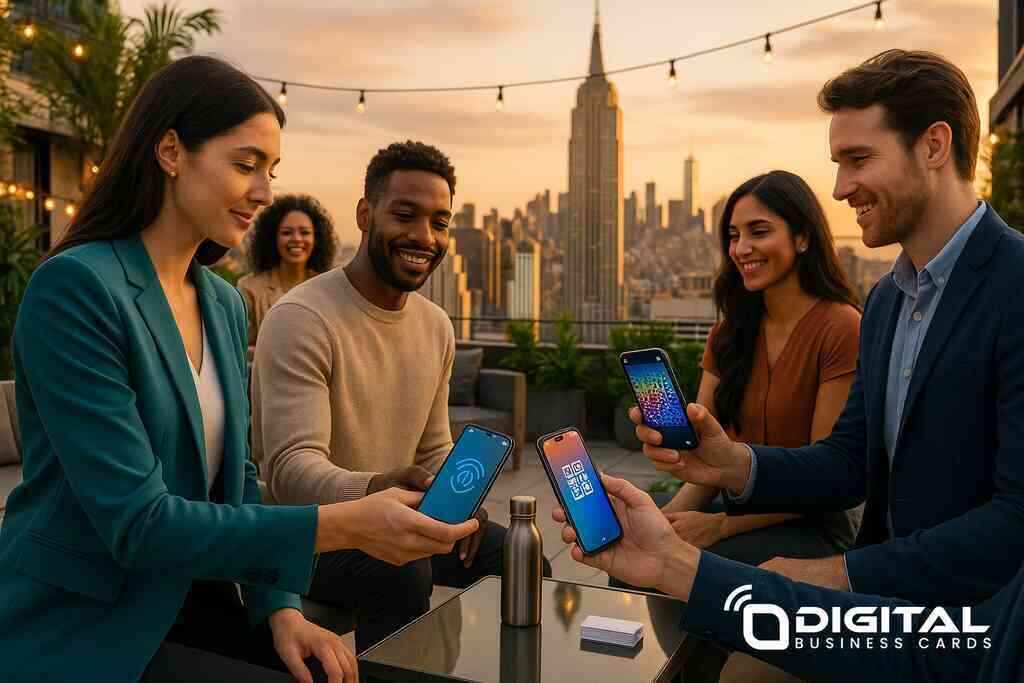 How Digital Business Cards Improve NYC Brand Identity