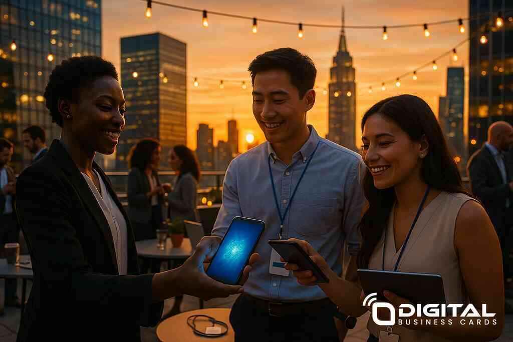 How Digital Business Cards Redefine NYC Networking