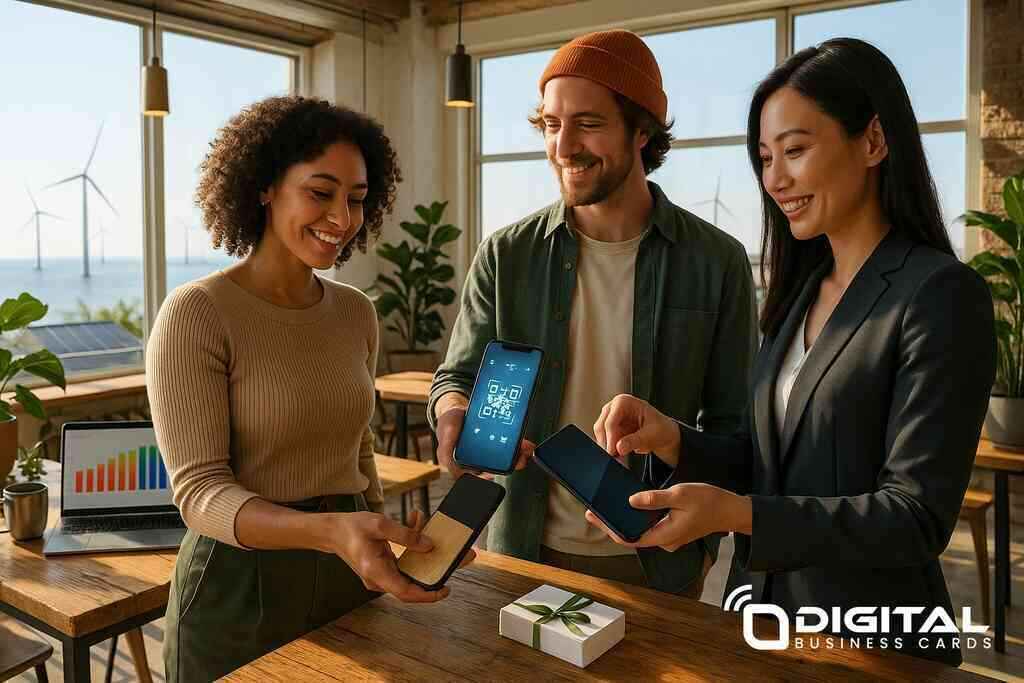 Carbon neutral Digital Business Cards innovations near me