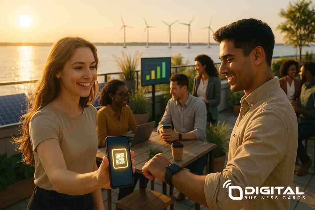 Carbon neutral Digital Business Cards innovations near me