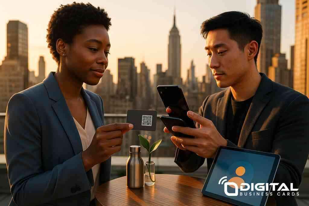 Comparing NFC And QR Digital Business Cards Guide NYC