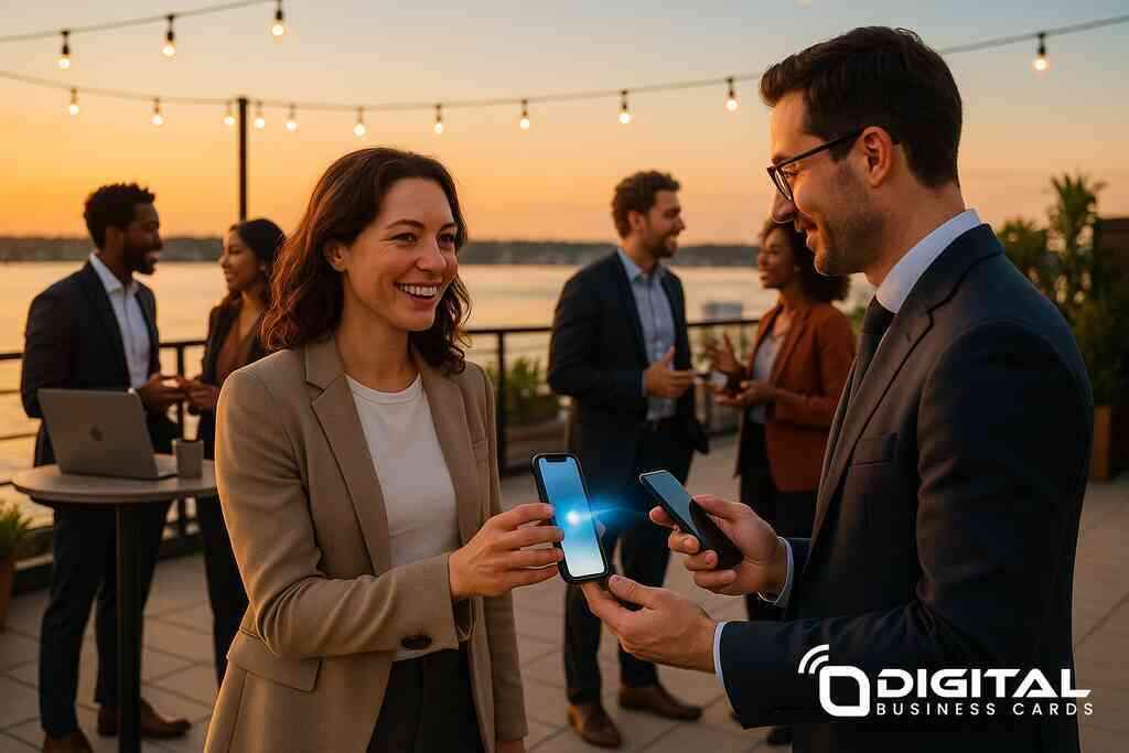 Digital Business Cards cut Long Island startup sales cycles