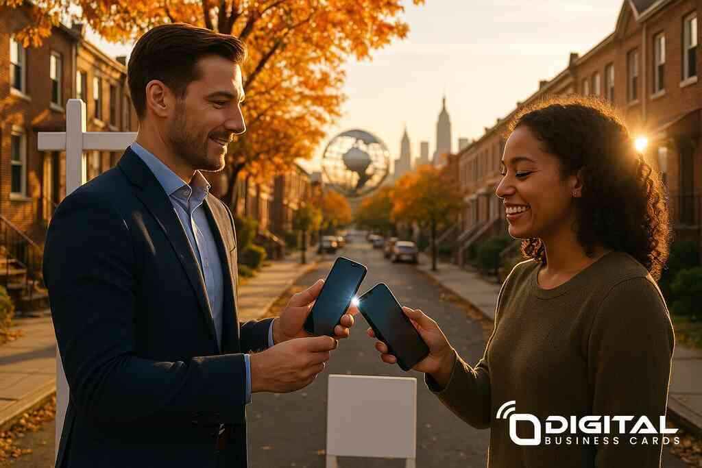 Digital Business Cards Elevate Queens Real Estate Networking