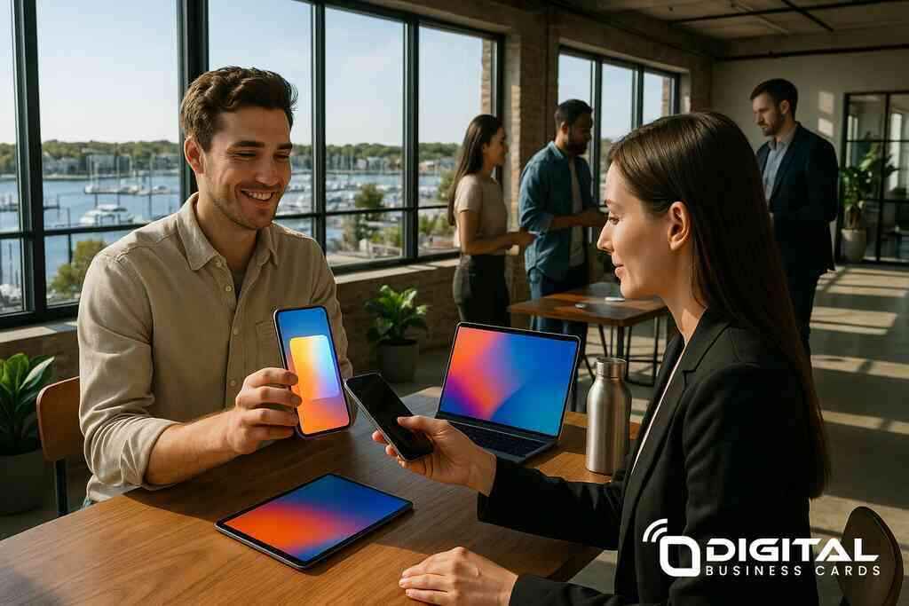 How Digital Business Cards Streamline Brand Design Near You