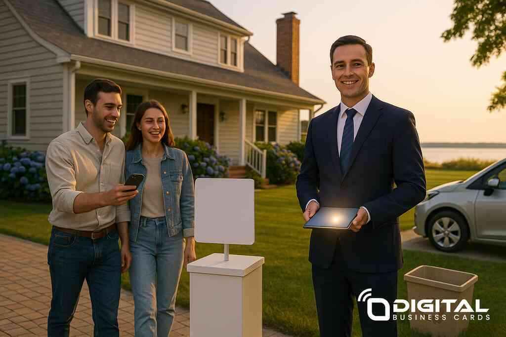 How Digital Business Cards Streamline LI Real Estate Leads