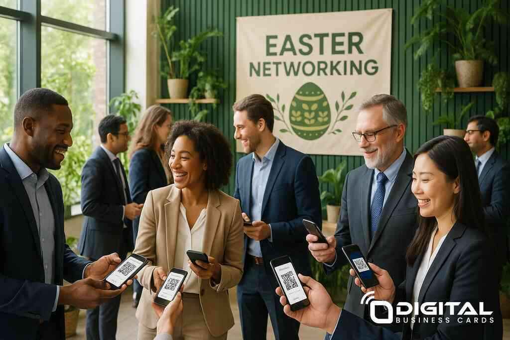 5 Ways Digital Business Cards Improve Easter Networking