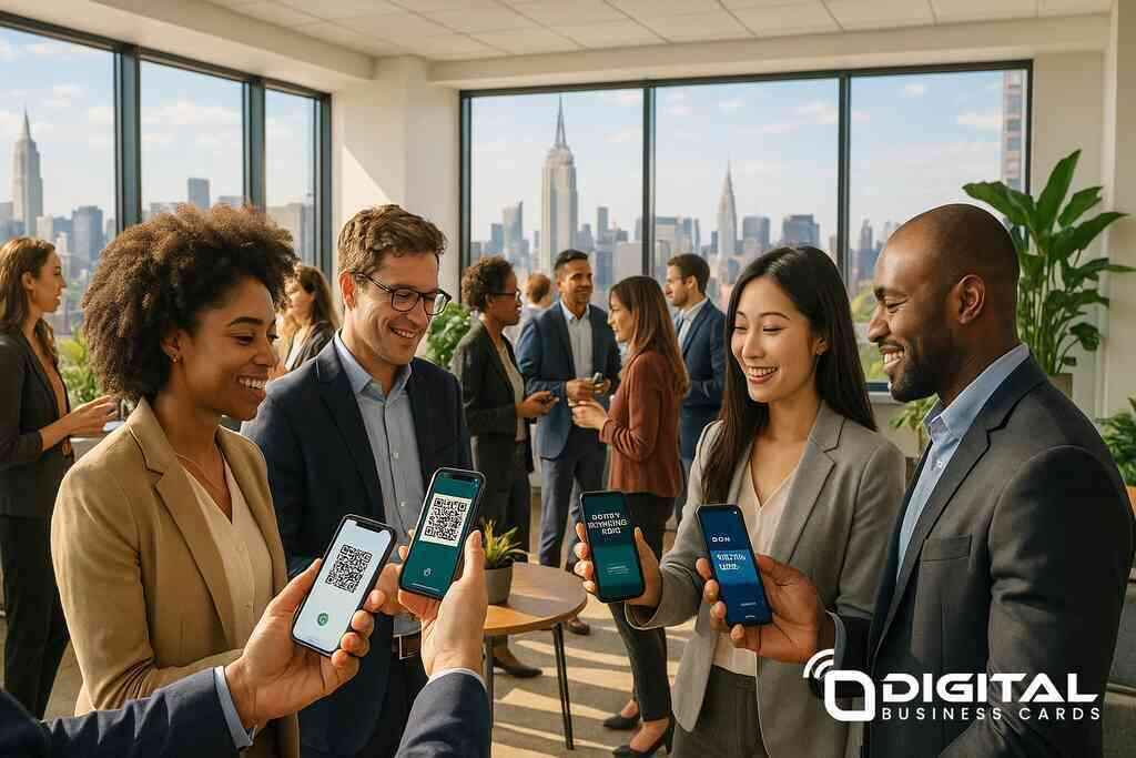 How Digital Business Cards Win More Spring Leads in NY