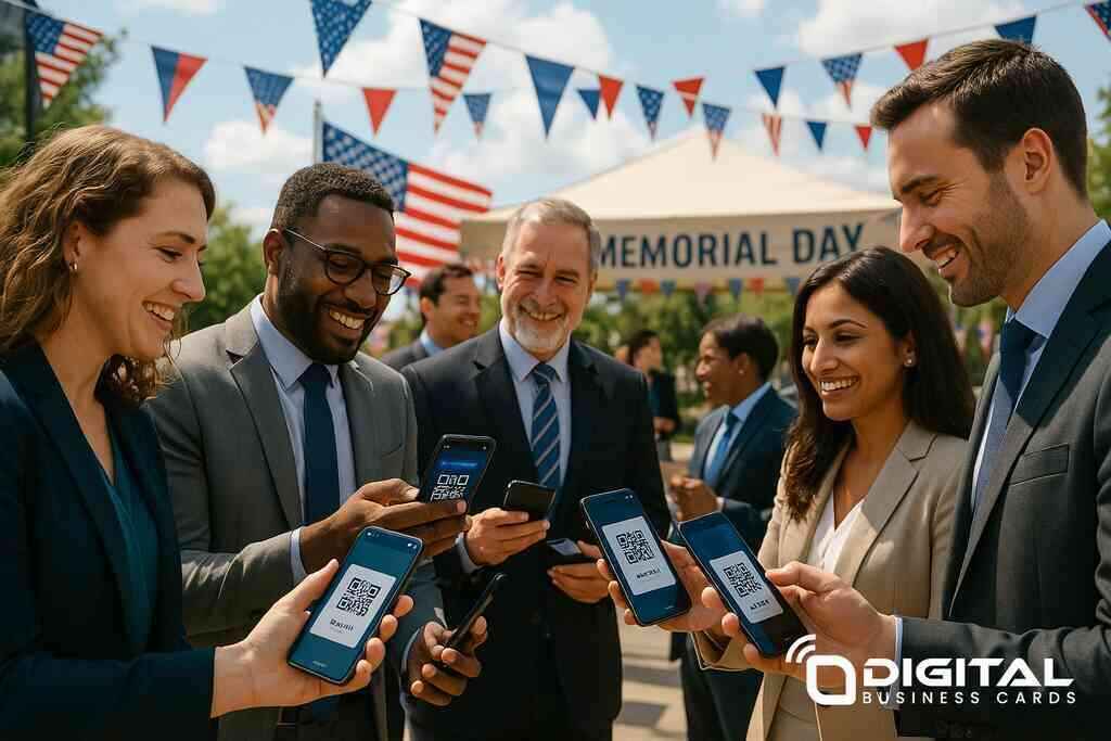 How to Share Digital Business Cards at Memorial Day Events 2026