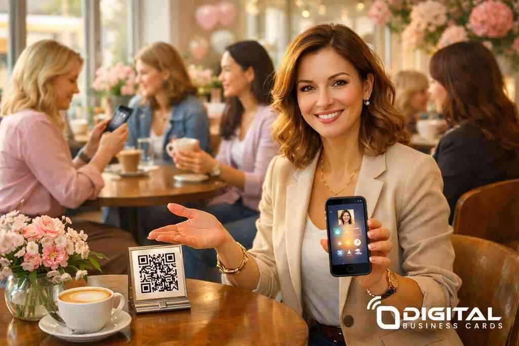 How To Create A Digital Business Card For Mothers Day Networking