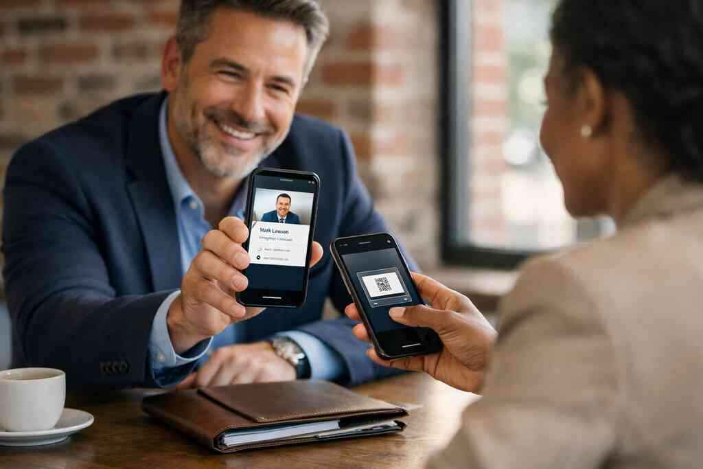 Why NFC business cards and QR driven sharing fit different networking moments — Digital Business Cards