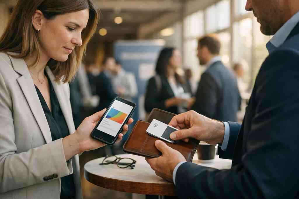 Lead capture without making the exchange feel awkward — Digital Business Cards