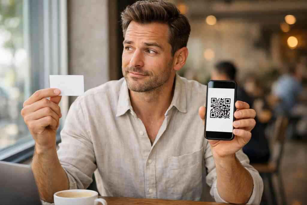 When QR code business cards make sense for freelancers, real estate agents, and lean teams &mdash; Digital Business Cards