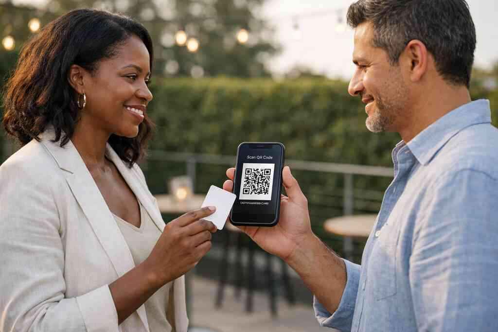 How to use custom branding without making the design feel crowded — Digital Business Cards