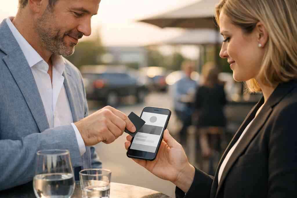 Why a smart business card with NFC business cards and QR code business cards may justify a higher spend — Digital Busine