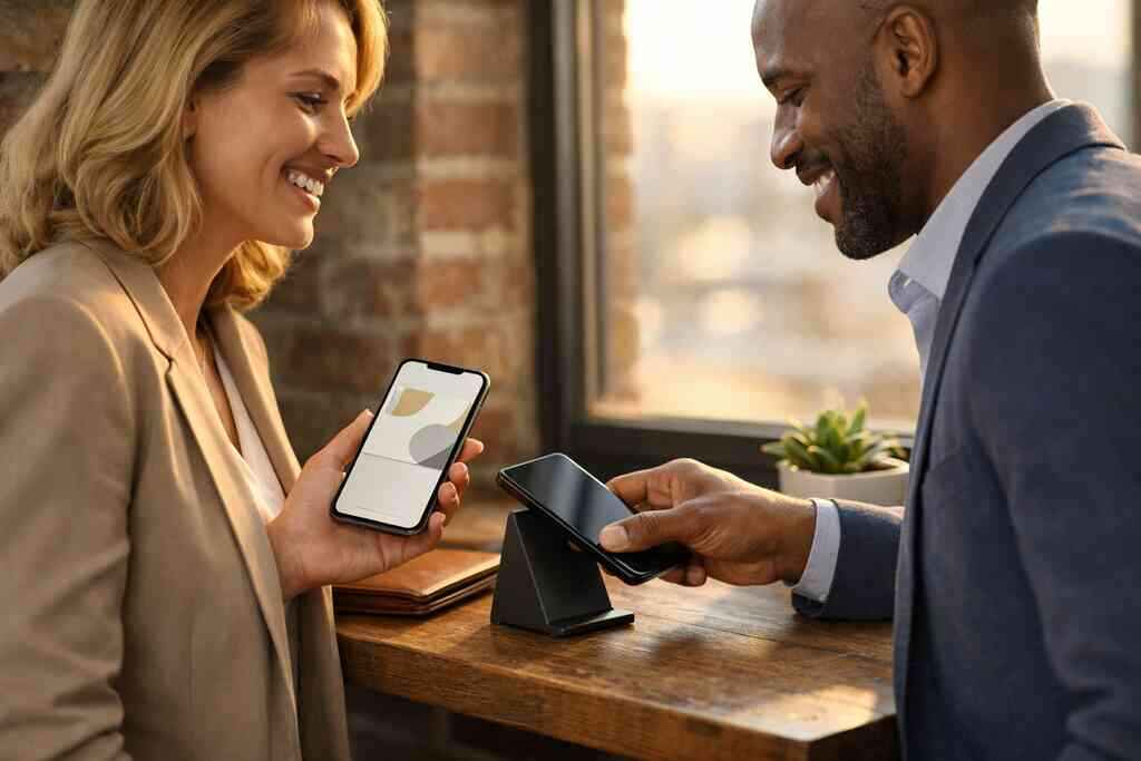 How to frame NFC digital business cards in ads without overpromising features the platform may not offer