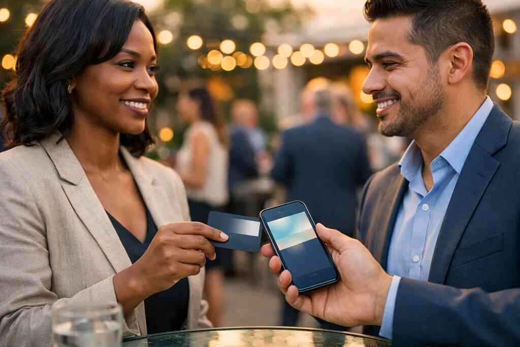 How sales professionals and freelancers use a smart business card to keep momentum after events — Digital Business Cards