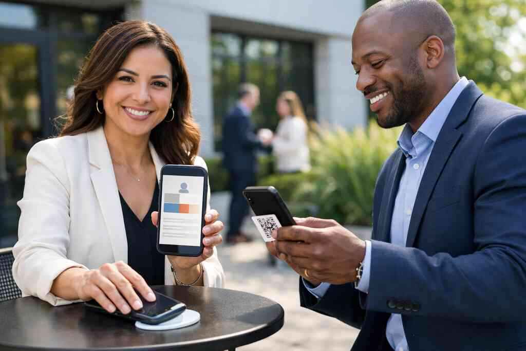 How custom branding and a clean digital business card design support trust in professional networking — Digital Business